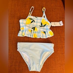 Carter’s Lemon Bikini 3T NWT